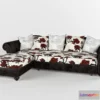 1270825 - Naples sofa with ottoman - No.2 3D Max