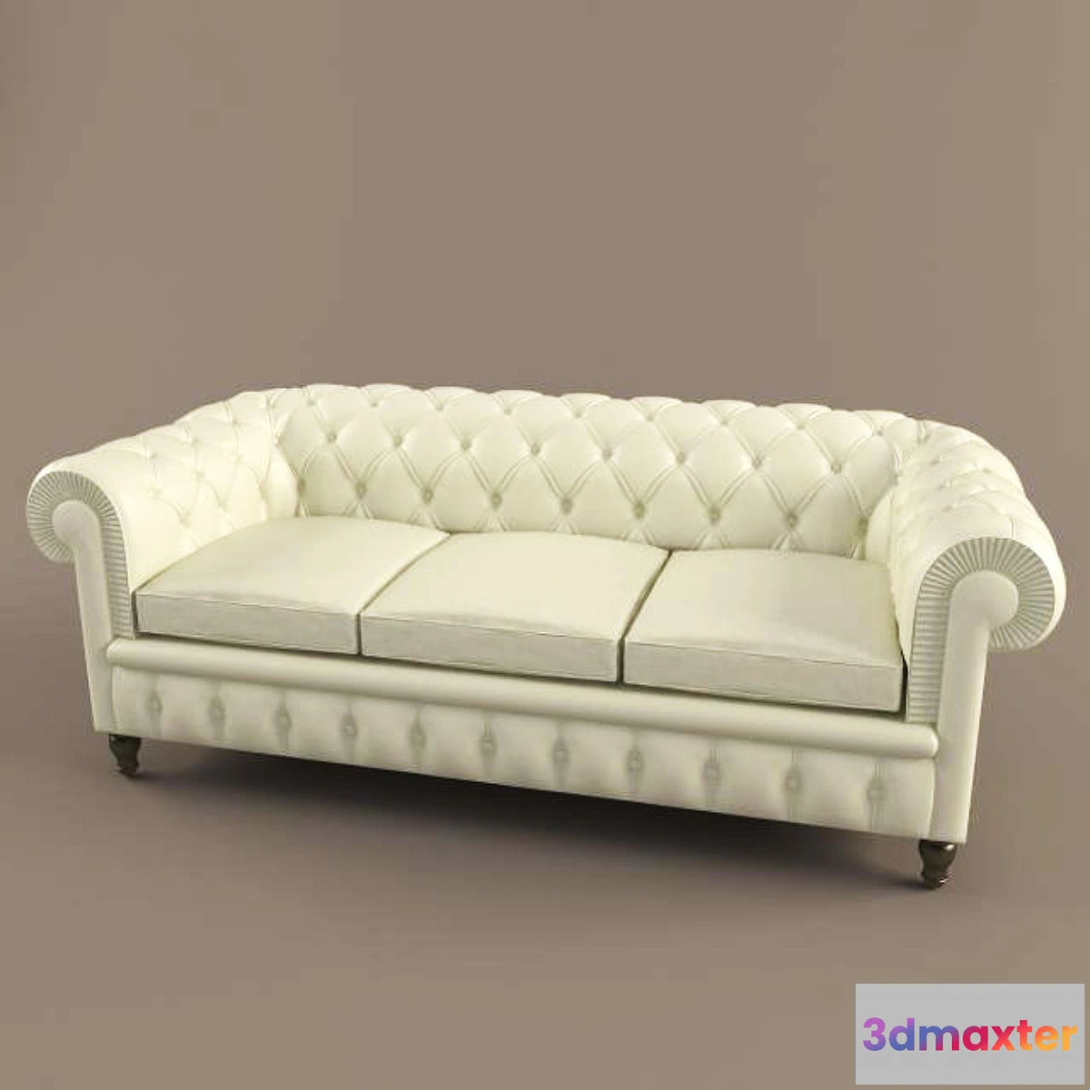 1272037 - Poltrona Frau _ Chester Sofa 3D Max