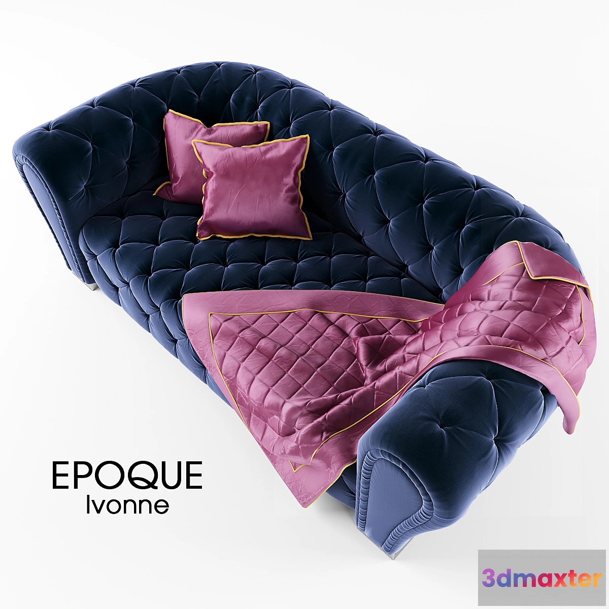 1273416 - sofa EPOQUE Ivonne Art Deco 3D Max