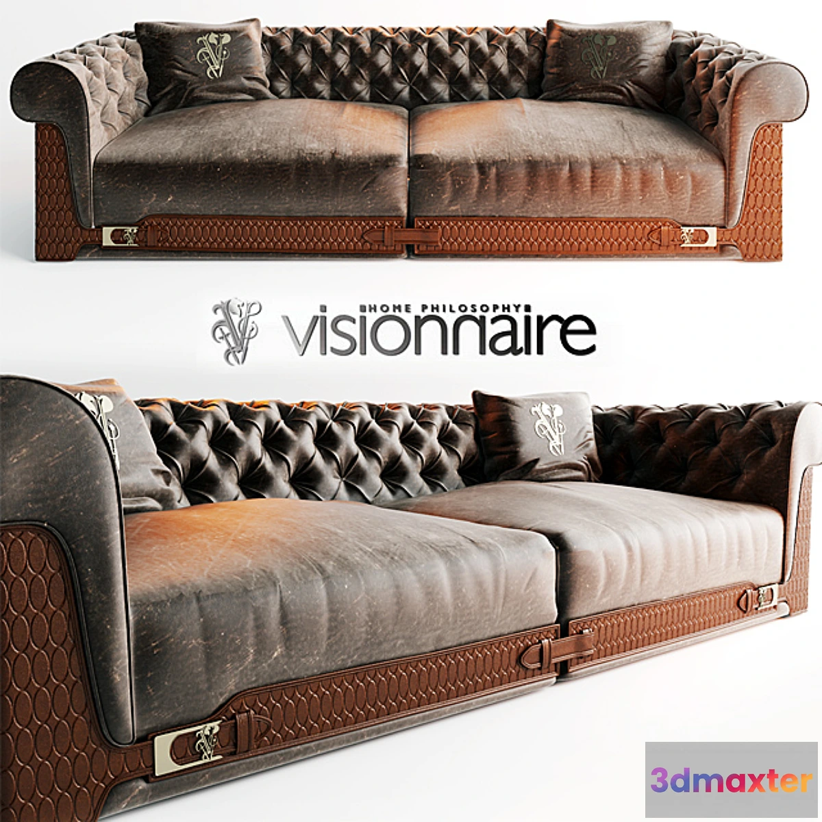 1273690 - Sofa Visionnaire Ipe Cavalli 3D Max