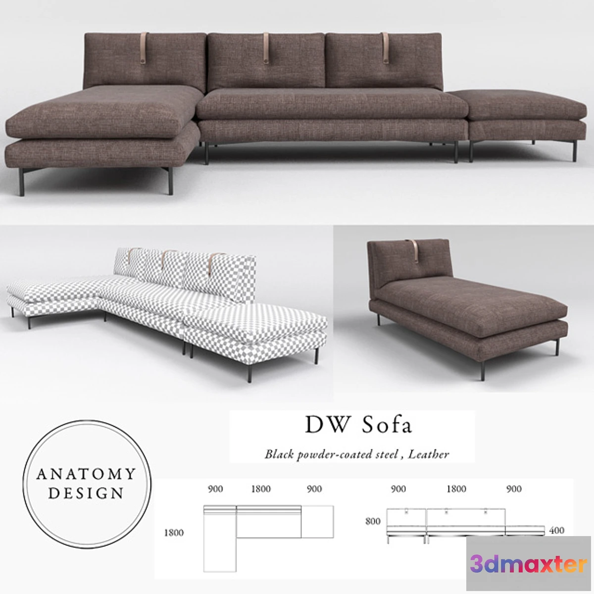 1274080 - Anatomy Design - DW Sofa 3D Max