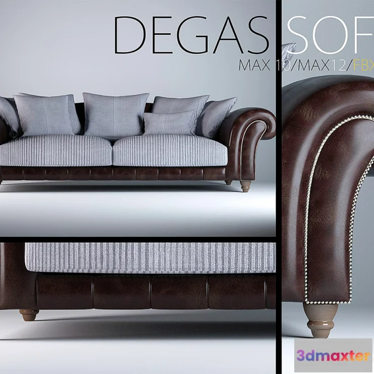 1274082 - Degas Sofa 3D Max