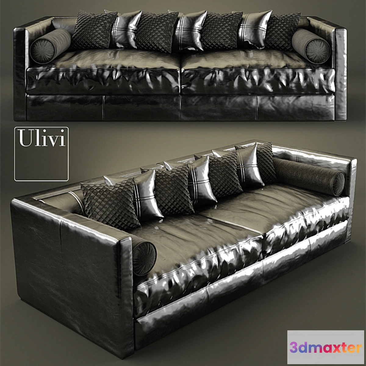 1275126 - Sofa ulivi Joe sofa 3D Max