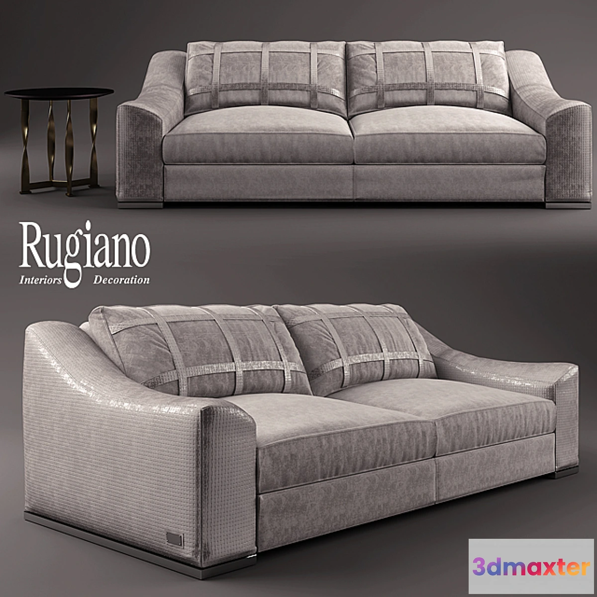 1275714 - Sofa rugiano golden 3D Max