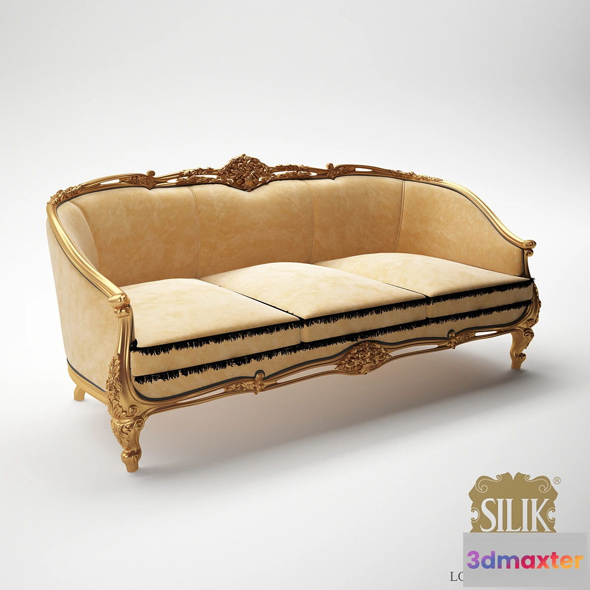 1275874 - Classic sofa Adone (Silik) 3D Max