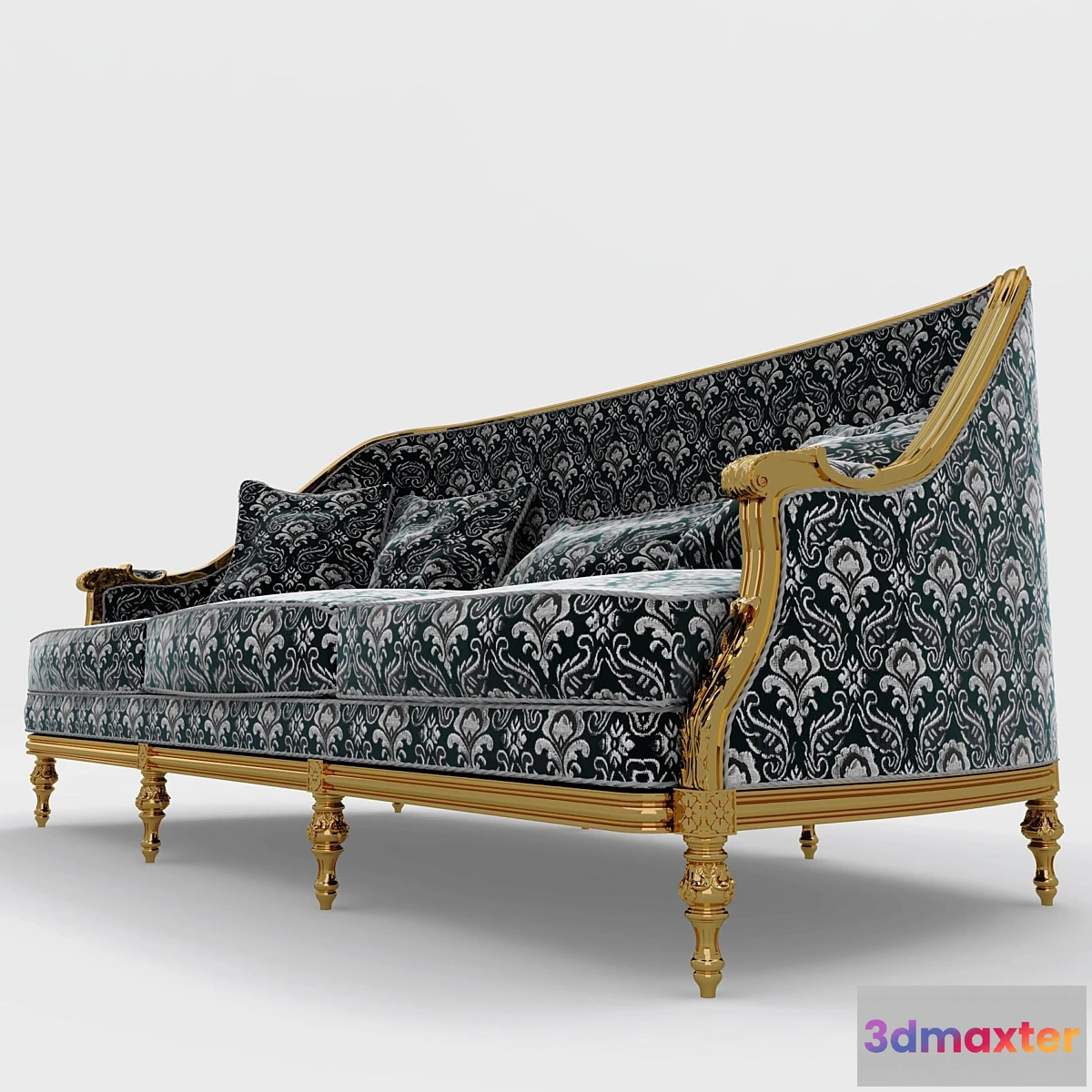 1276114 - Sofa from Angelo_Cappellini_Luigi_XVI_marino 3D Max