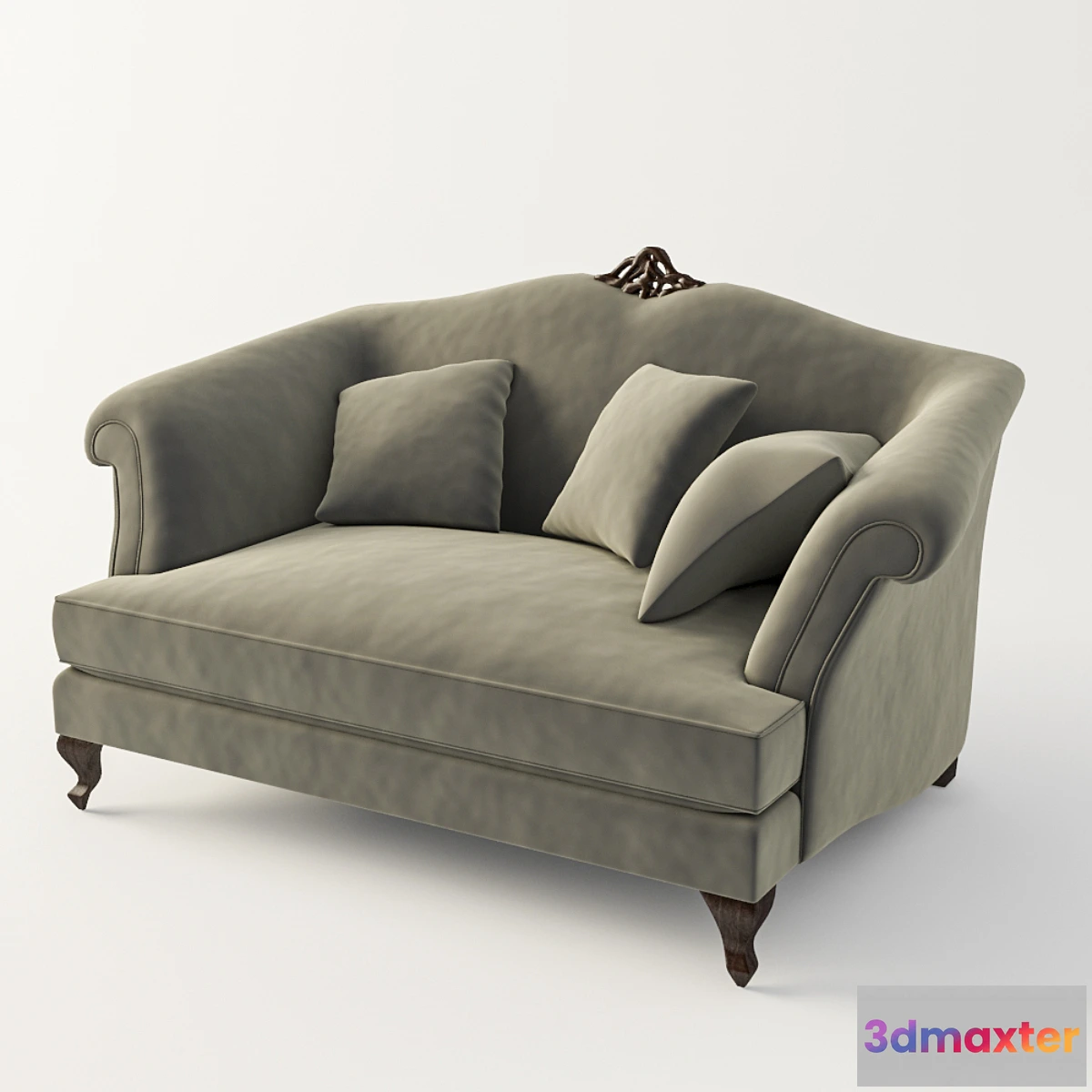 1276124 - 2x seater sofa Christopher Guy_60-0202 3D Max