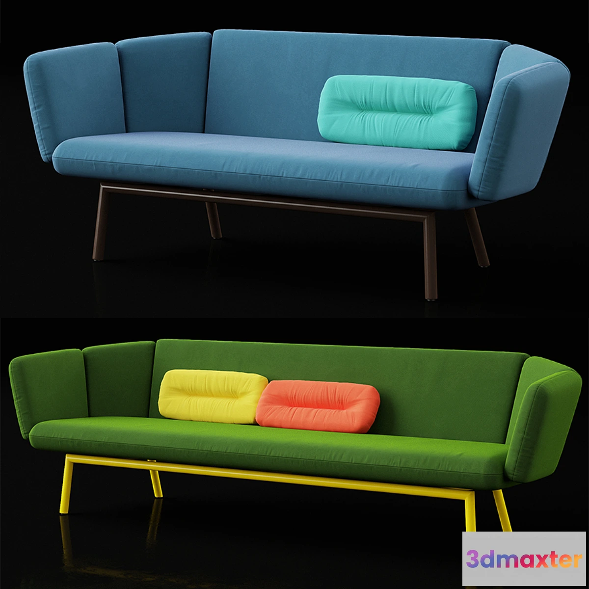 1276808 - Bras sofas 3D Max