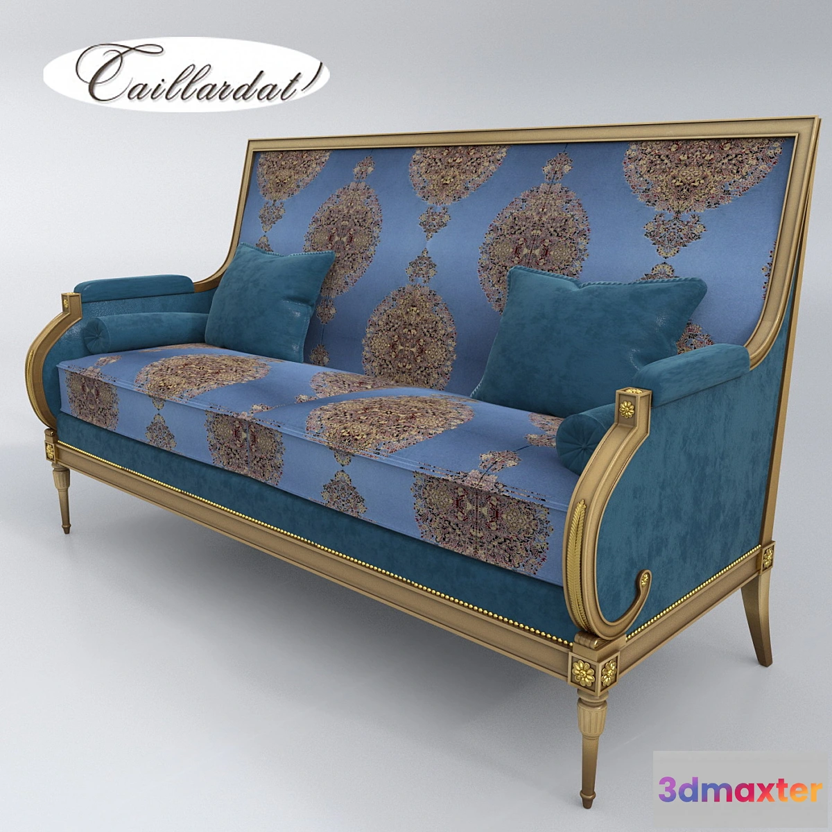 1276940 - Sofa Taillardat Etienne LXVI 2 posti 3D Max