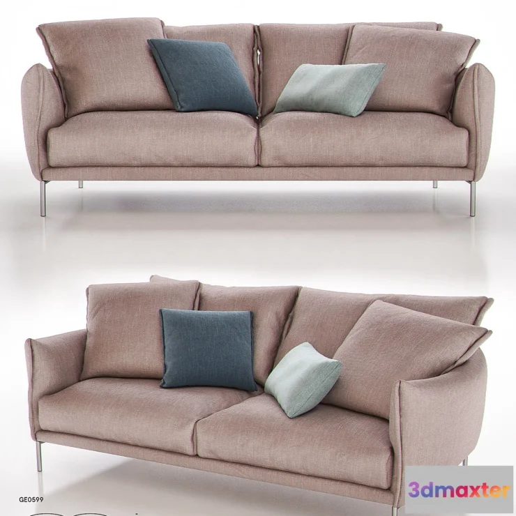 1278336 - MOROSO GENTRY GE0599 Sofa 3D Max