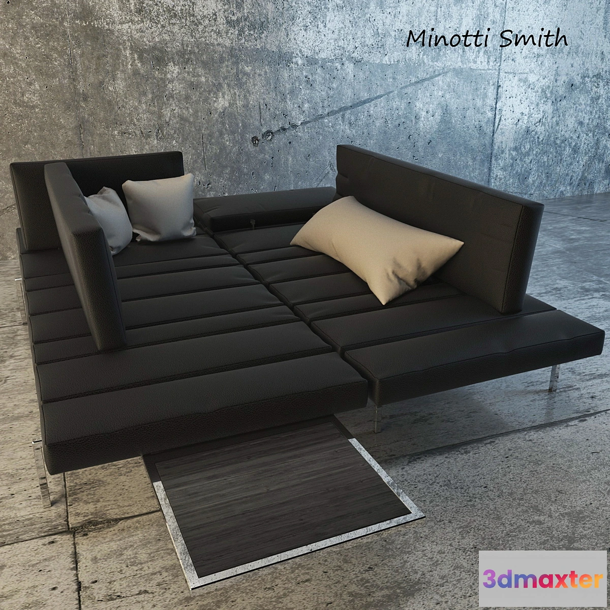 1279096 - Minotti Smith Sofa 3D Max