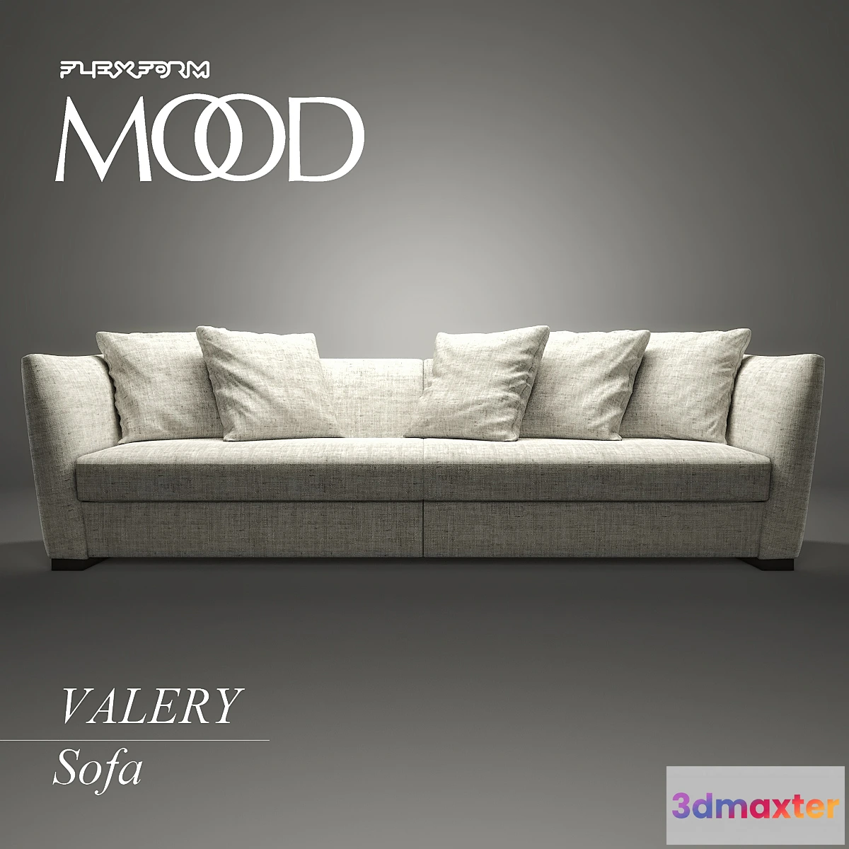 1279440 - Flexform Valery Sofa 3D Max