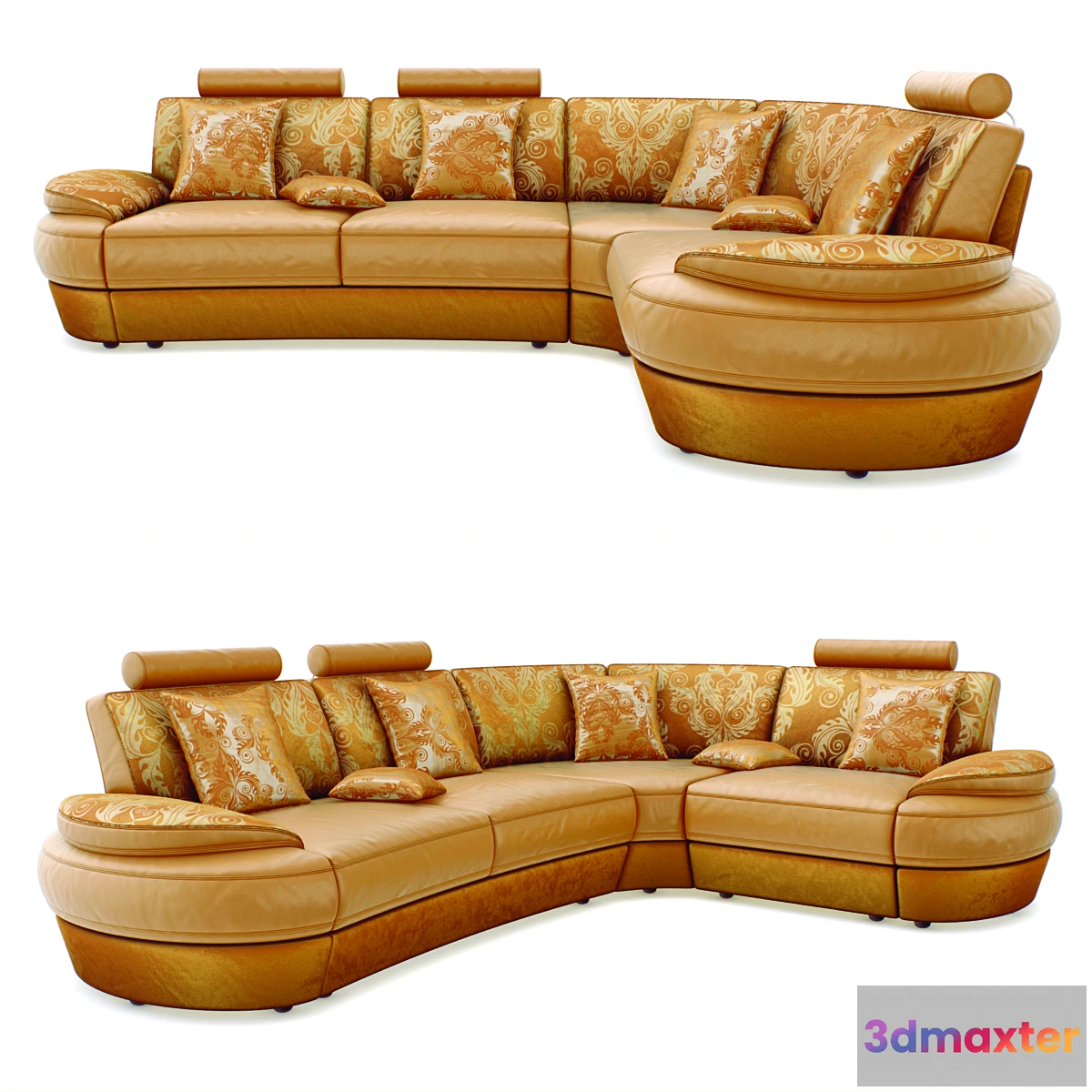 1280076 - Corner sofa Kalinka 47 3D Max