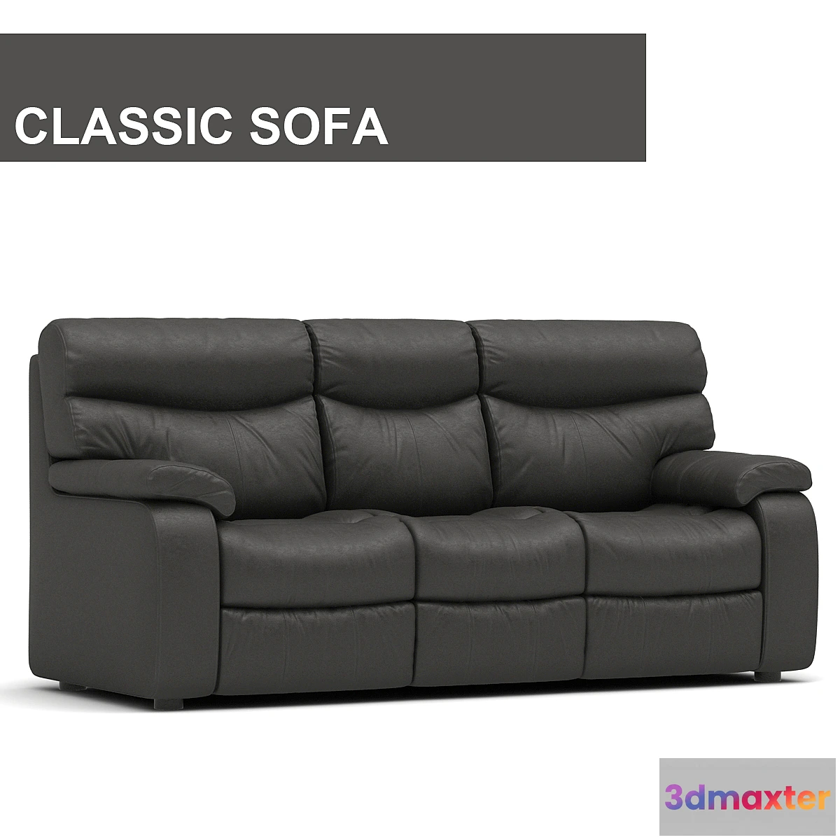 1281822 - Classic sofa - No.4 3D Max