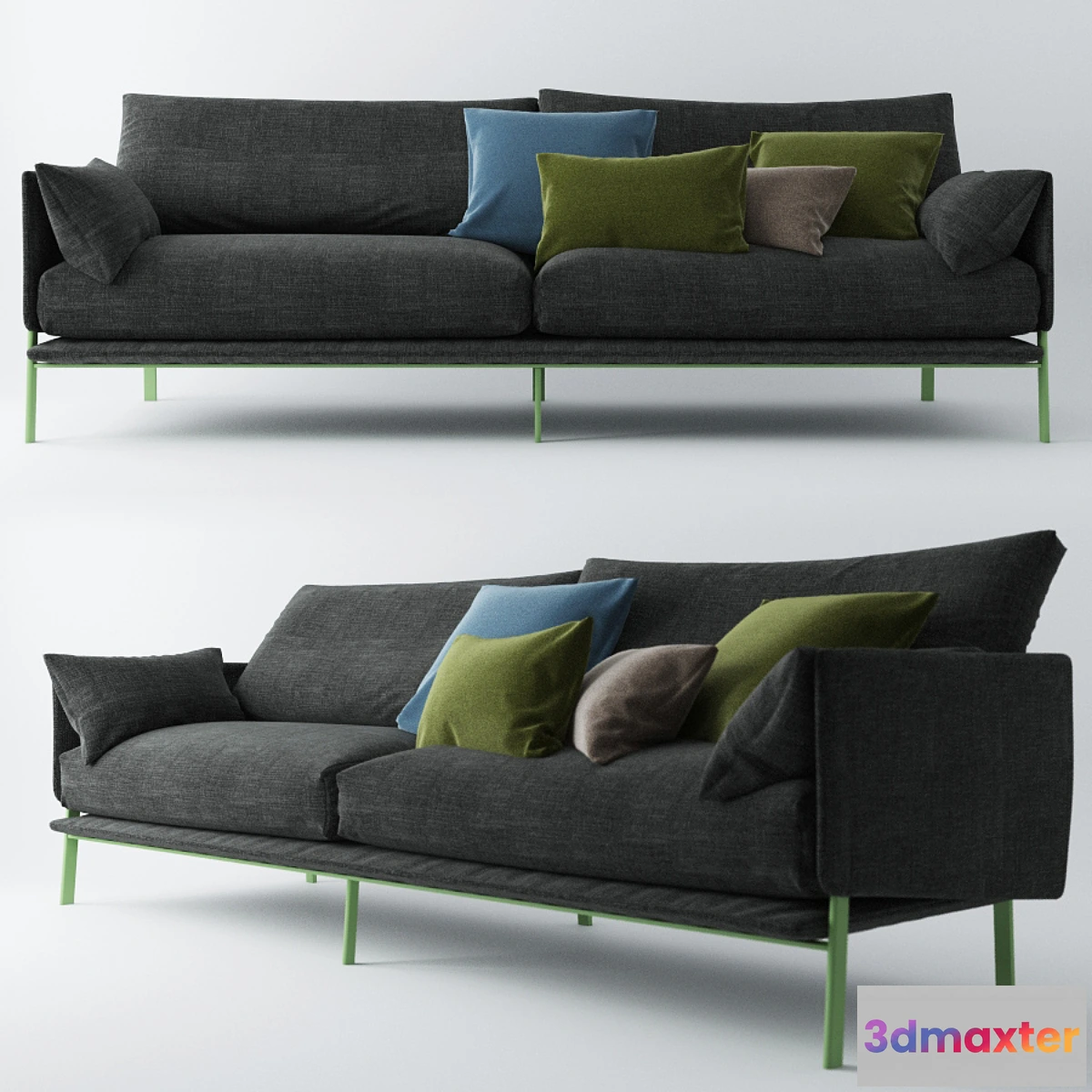 1281878 - Bonaldo Structure Sofa - No.2 3D Max