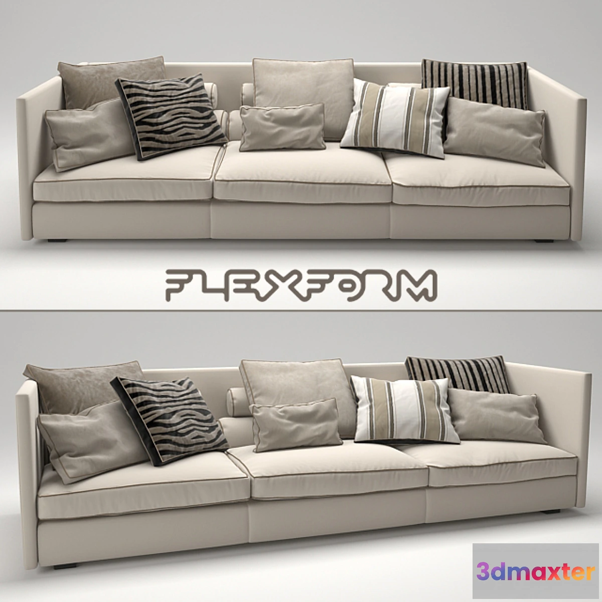 1281984 - Oltre Sofa - Flexform - No.2 3D Max