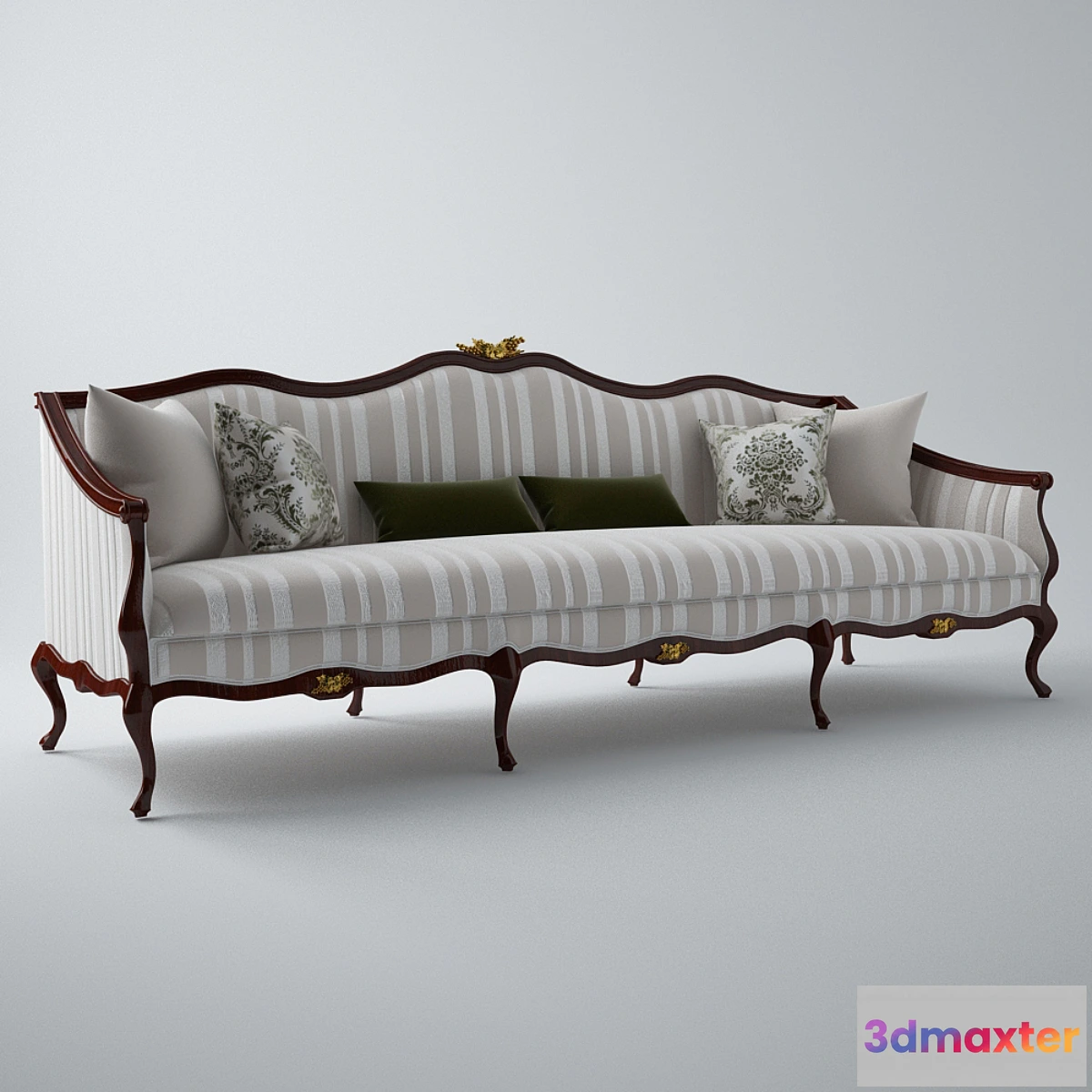 1282128 - Henredon Brigitte Sofa 3D Max