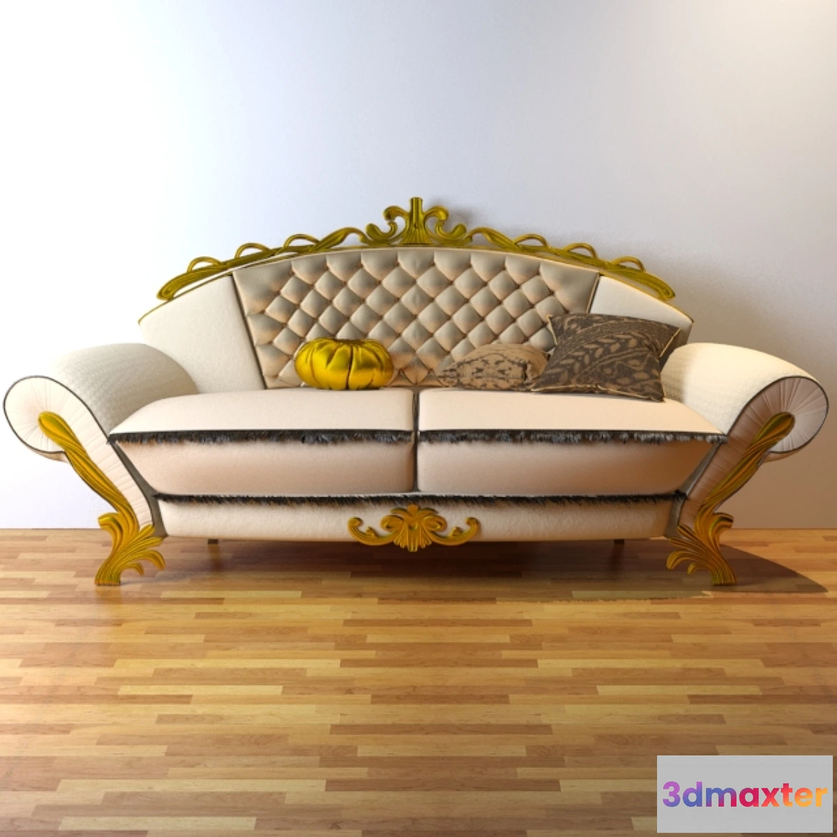 1286698 - classic sofa - No.6 3D Max