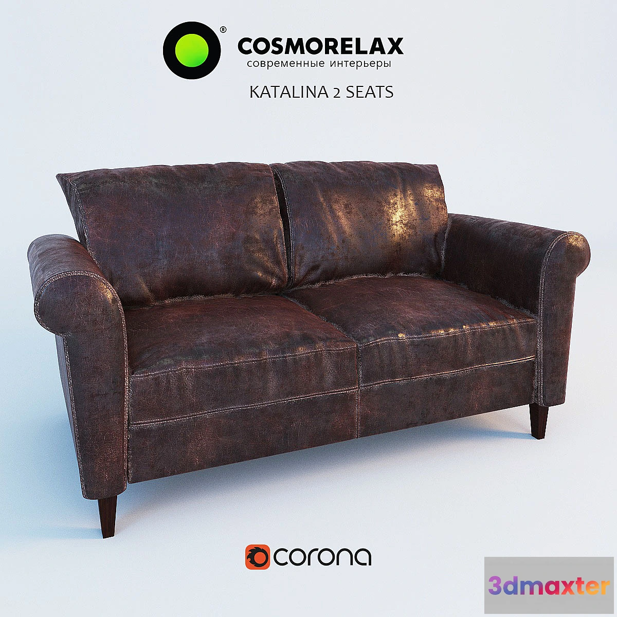 1287848 - Couch Catalina (KATALINA 2 SEATS) 3D Max