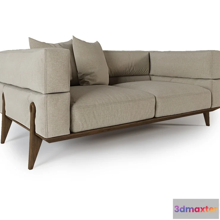 1288640 - Giorgetti Ago sofa 3D Max