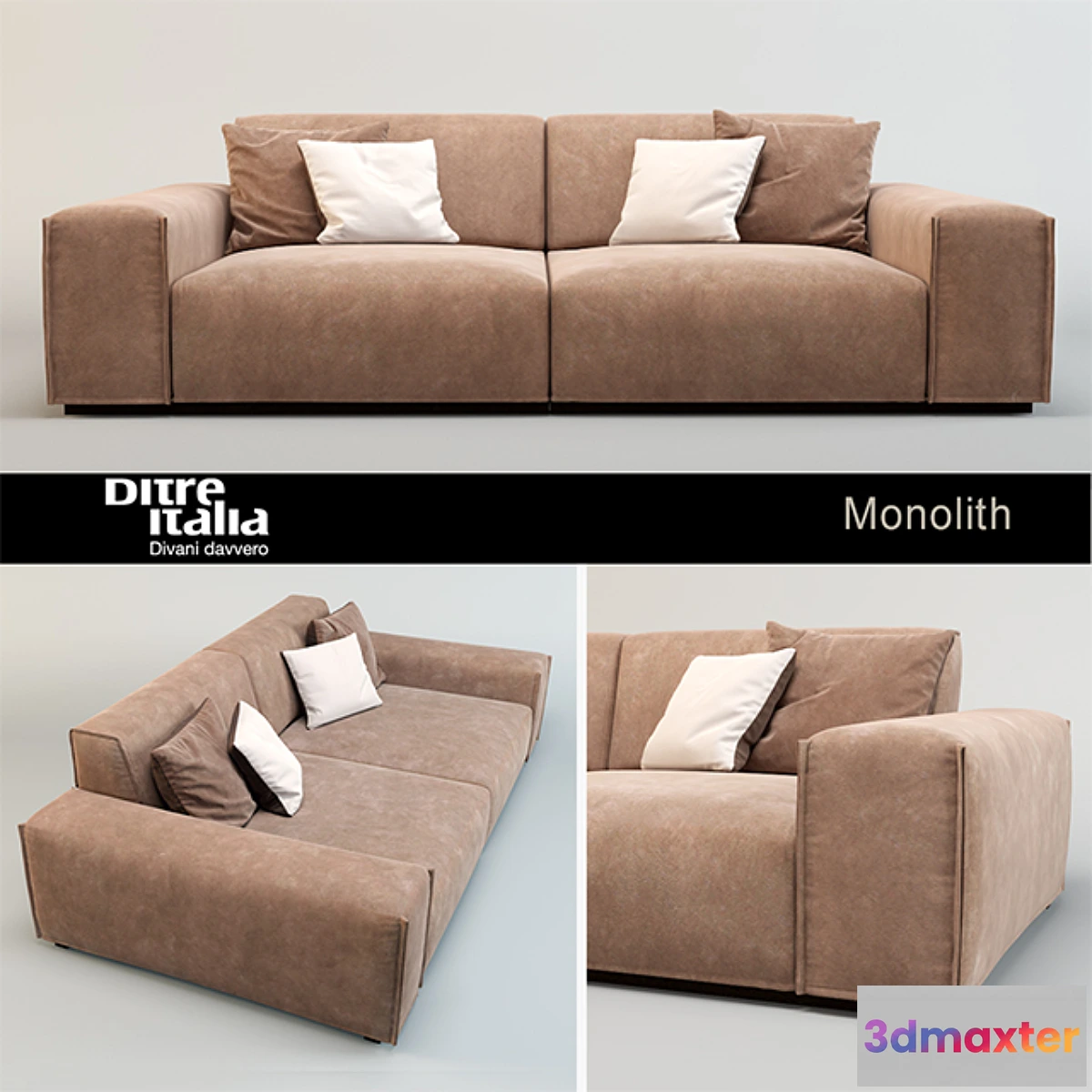 1288702 - Sofa Monolith _ Ditre Italia 3D Max