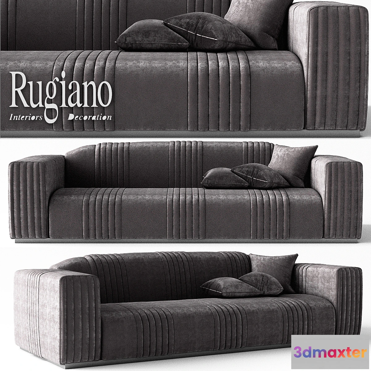 1289070 - Sofa Rugiano the Cadillac 3D Max