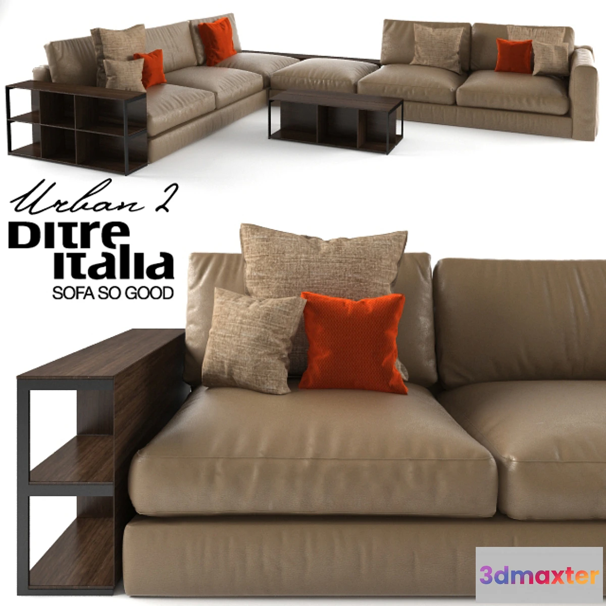 1289640 - Ditre Italia Urban 2 sofa 3D Max
