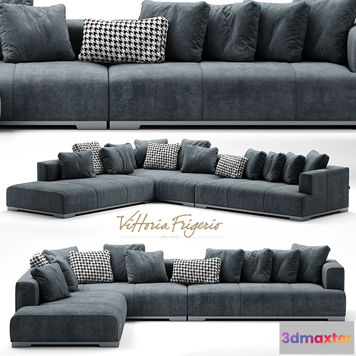 1289754 - Sofa frigerio salotti ATTICO 3D Max