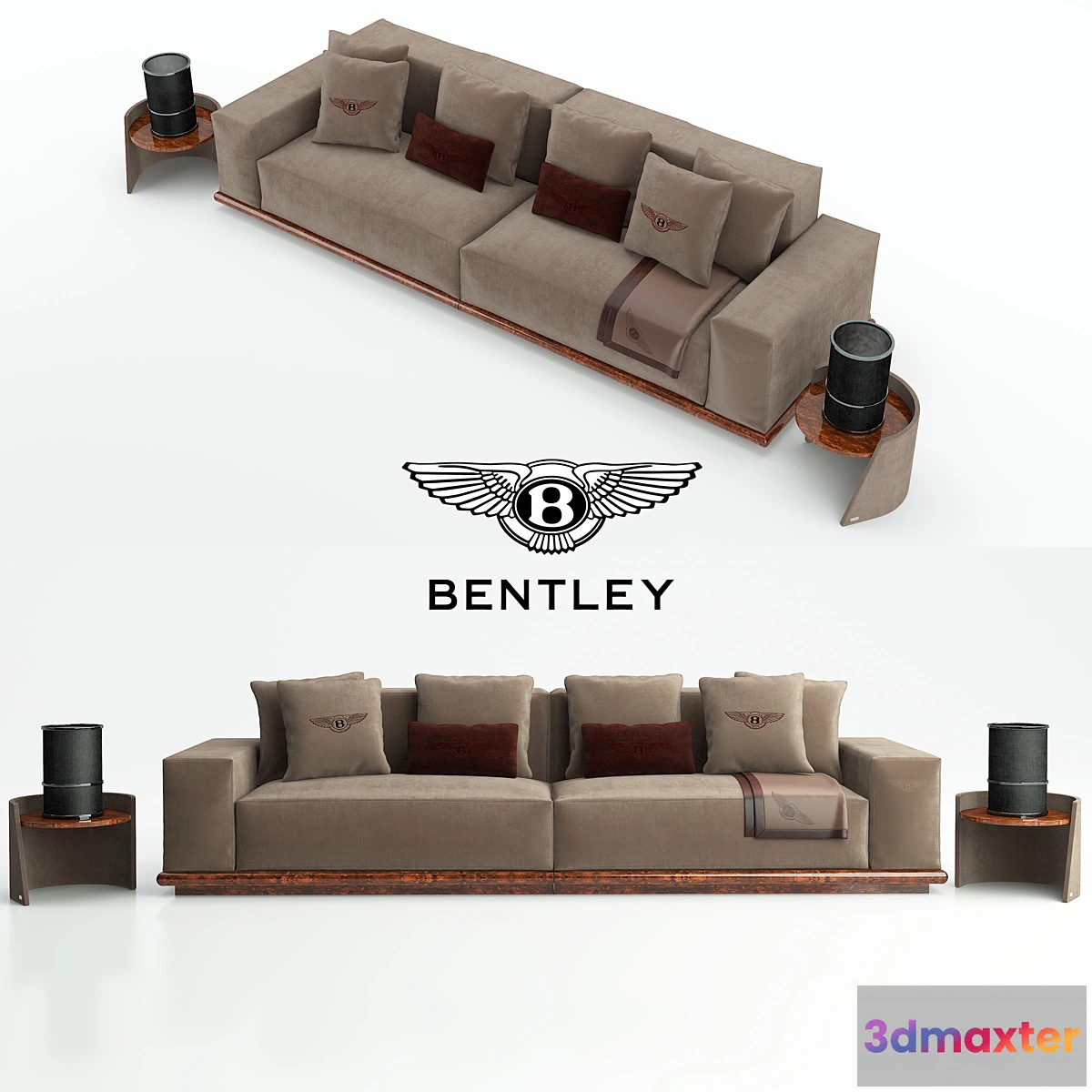 1289900 - Bentley wellinghton sofa 3D Max
