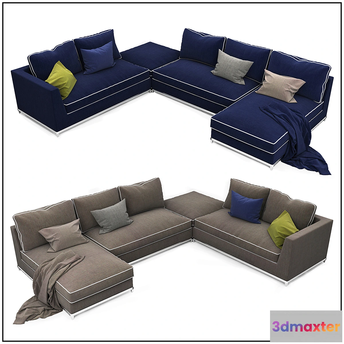 1289912 - Sofa collection 08 3D Max