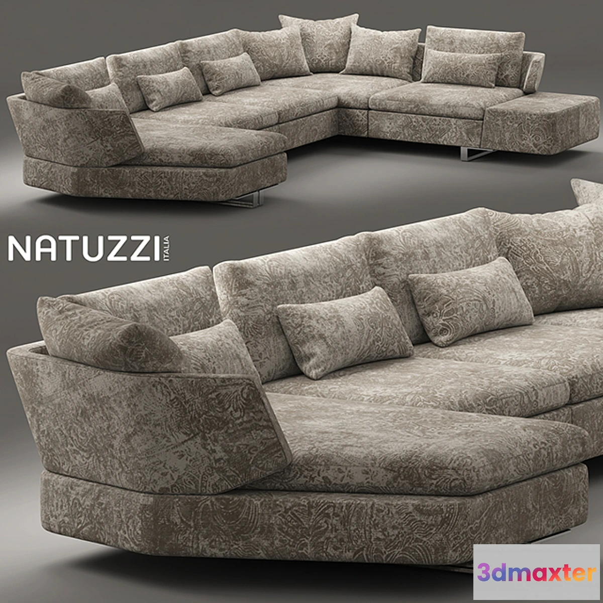 1289916 - Sofa natuzzi opus 3D Max