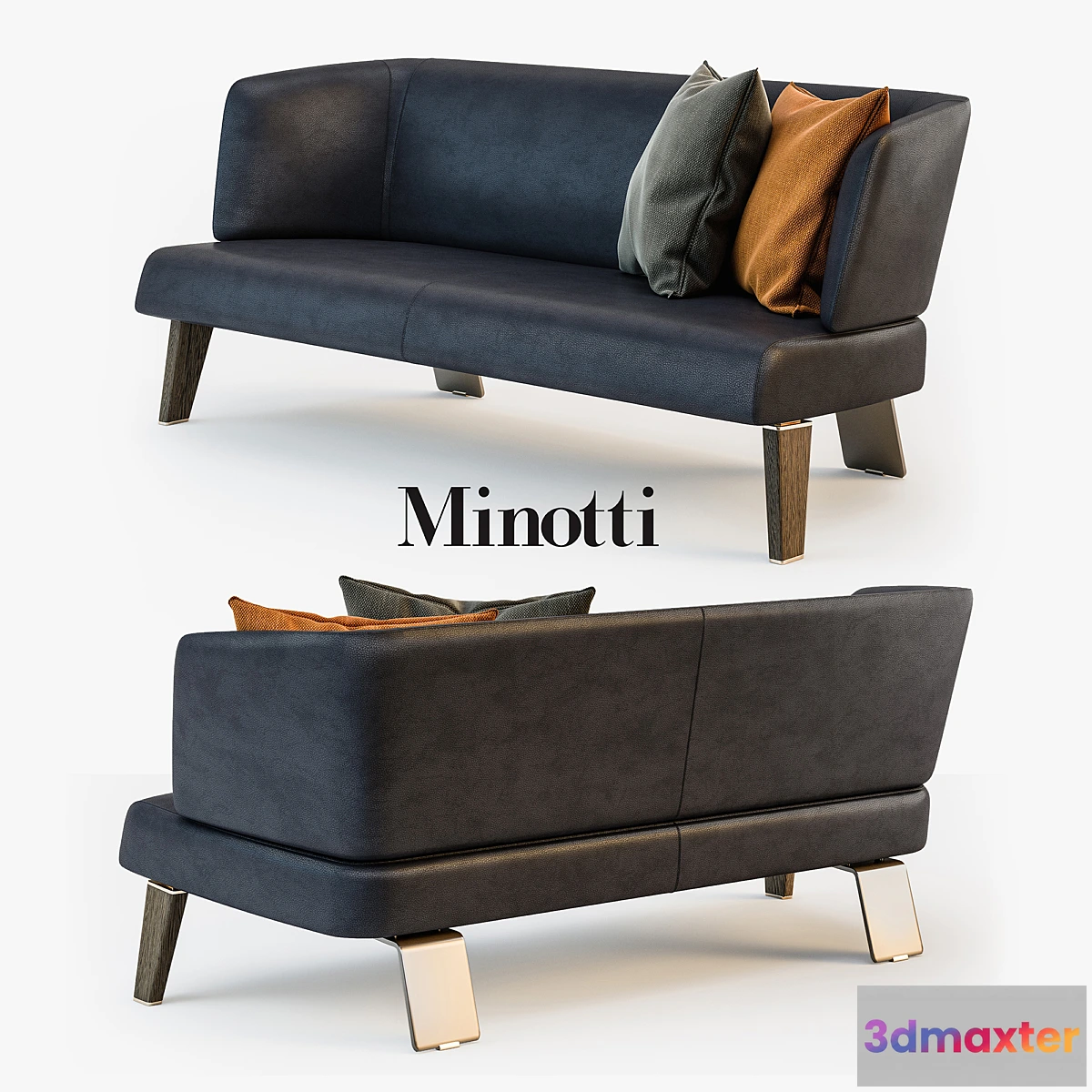1290923 - Minotti CREED Lounge sofa 3D Max
