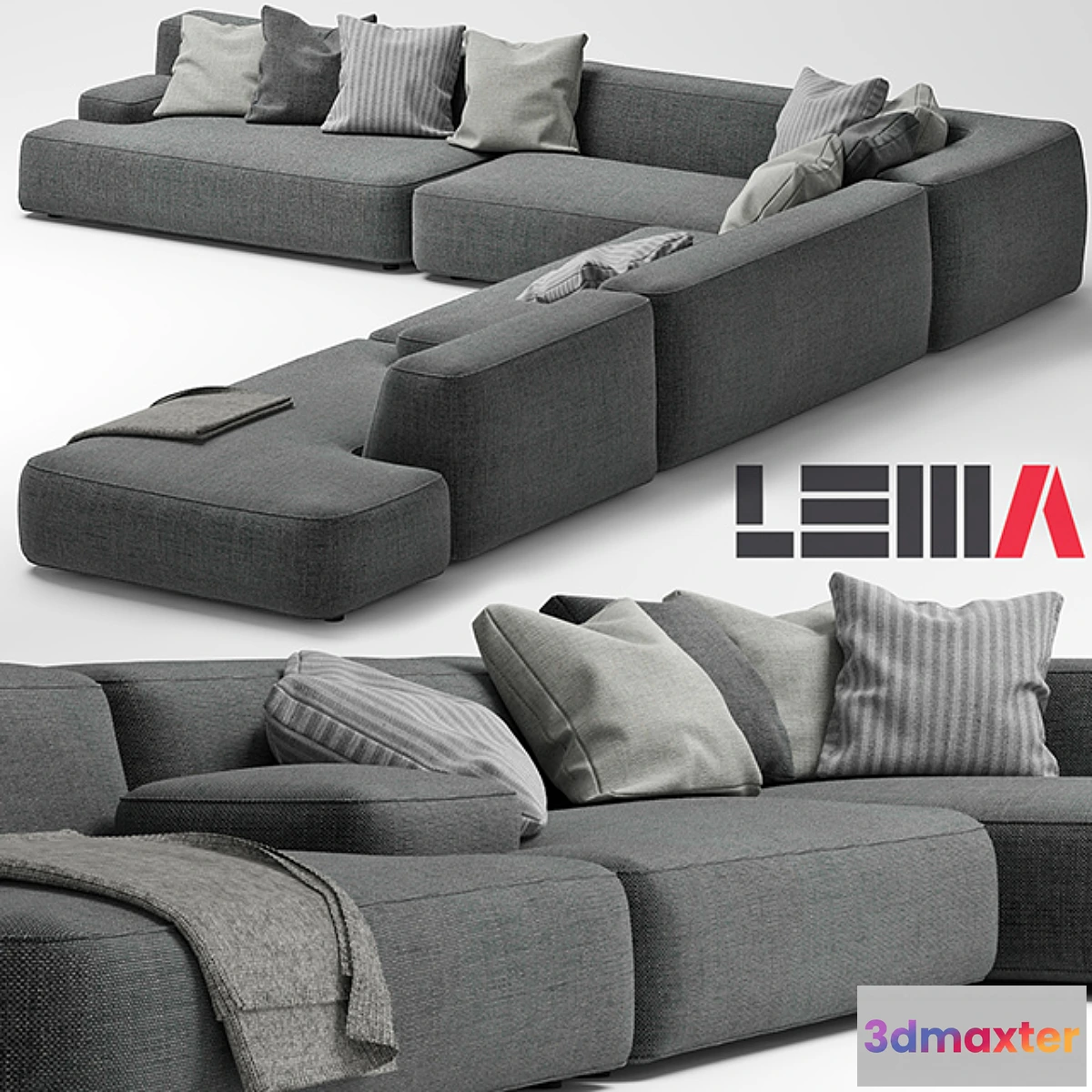 1292017 - LEMAMOBILI CLOUD SOFA 5 3D Max