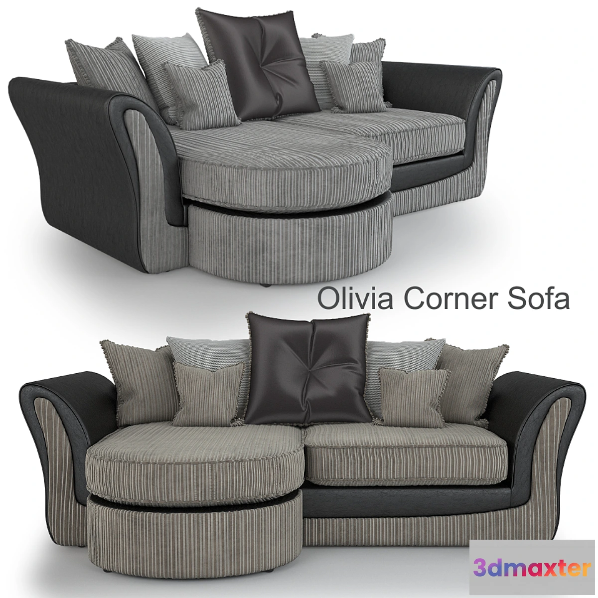 1292047 - Sofa Olivia Corner Sofa 3D Max