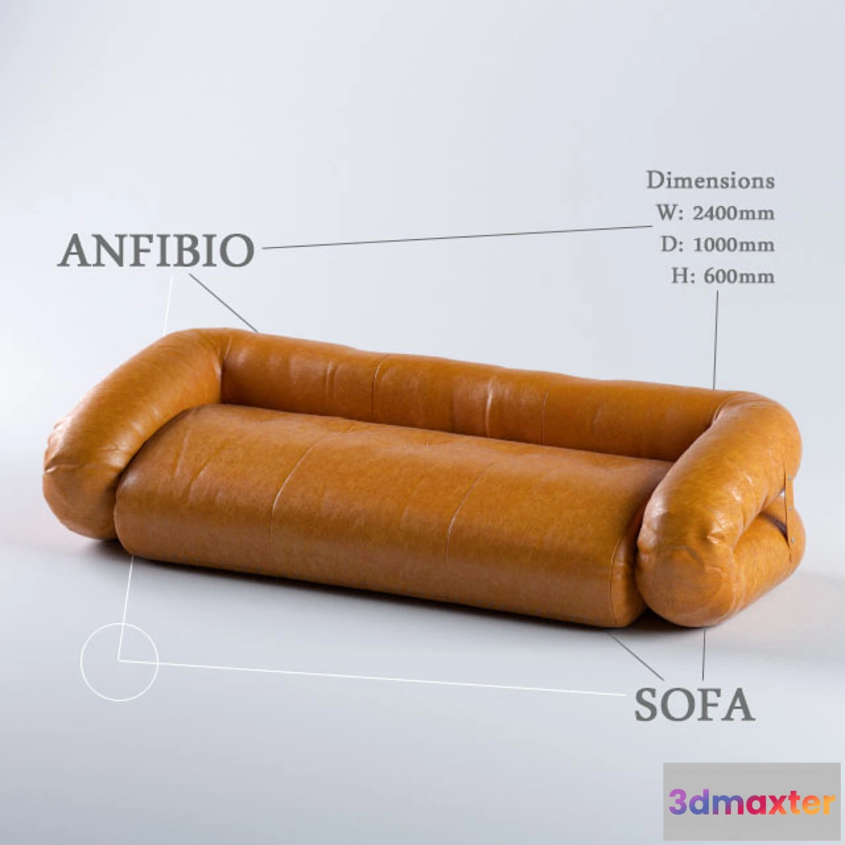 1292087 - Anfibio Sofa 3D Max