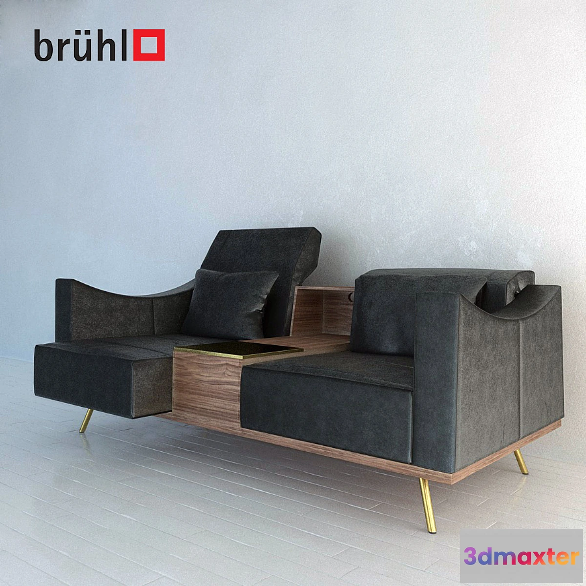 1292089 - Sofa Brühl Deep Space sofa 3D Max