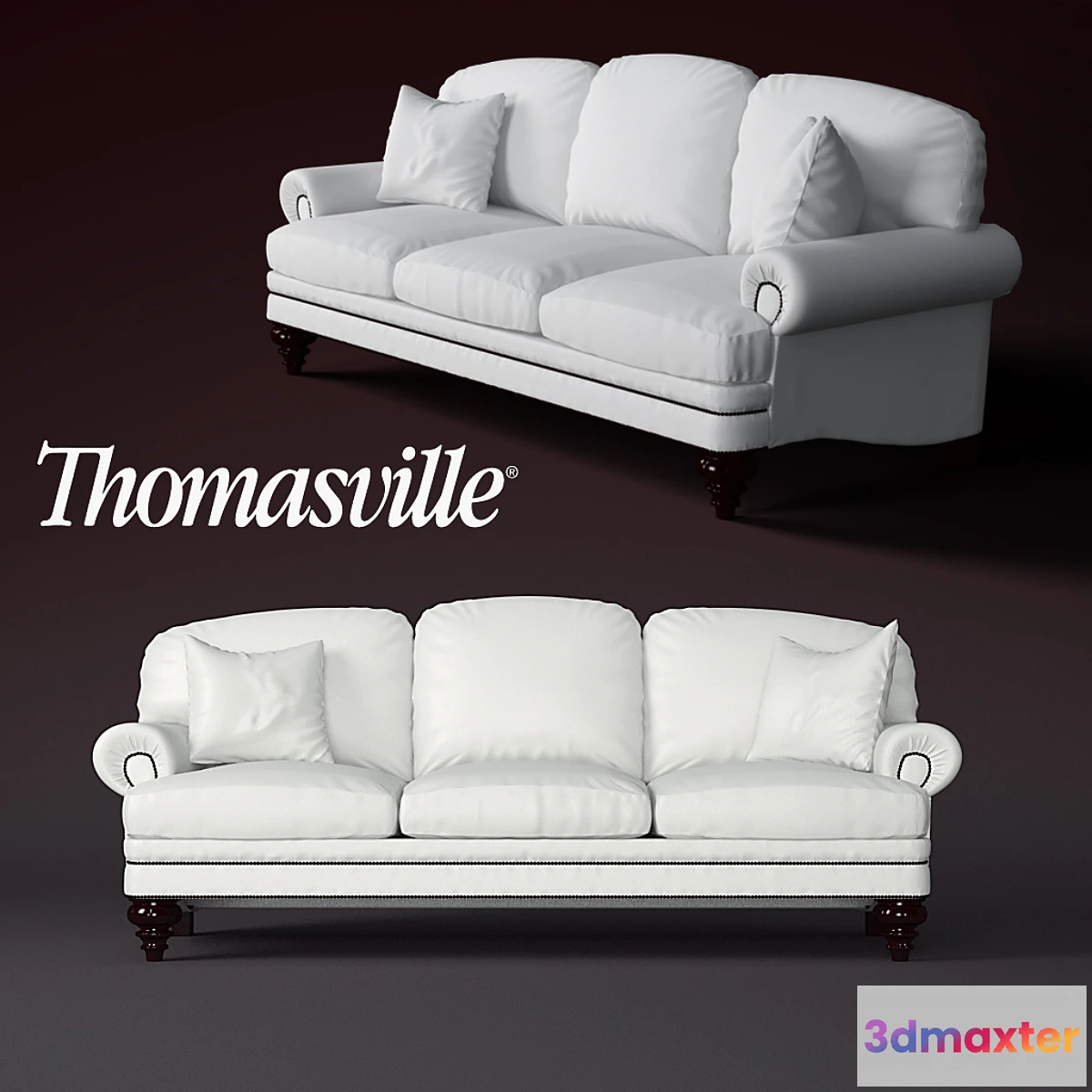 1292095 - Thomasville_sofa 3D Max
