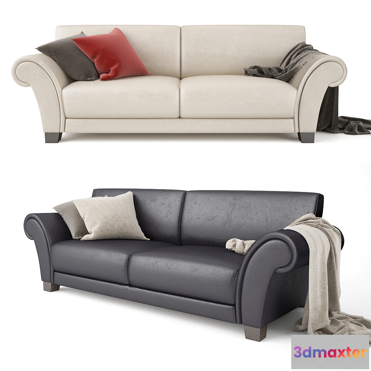 1292191 - Sofa Loveseat 3D Max