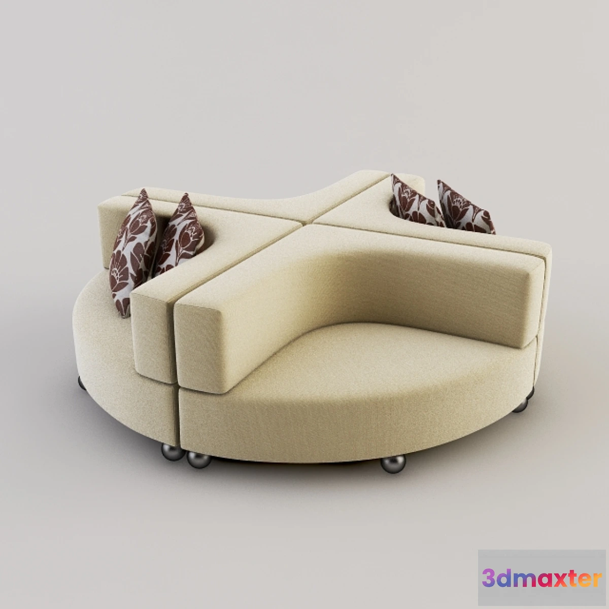1292211 - Roley-Pole Sofa 3D Max