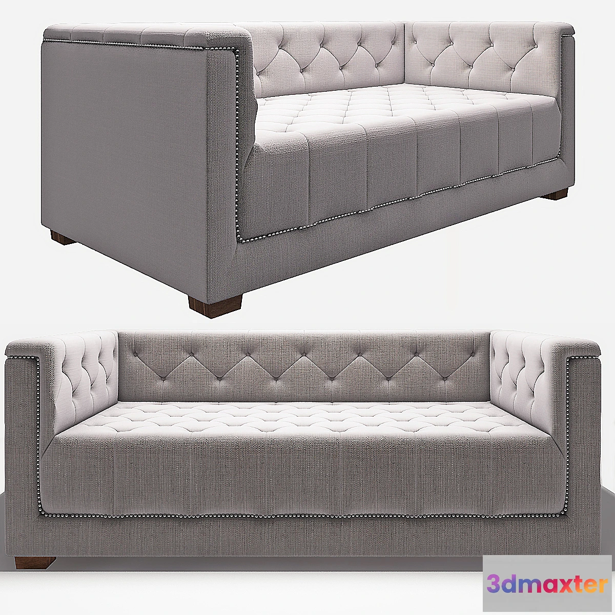 1293587 - Restoration Hardware Sofa 3D Max
