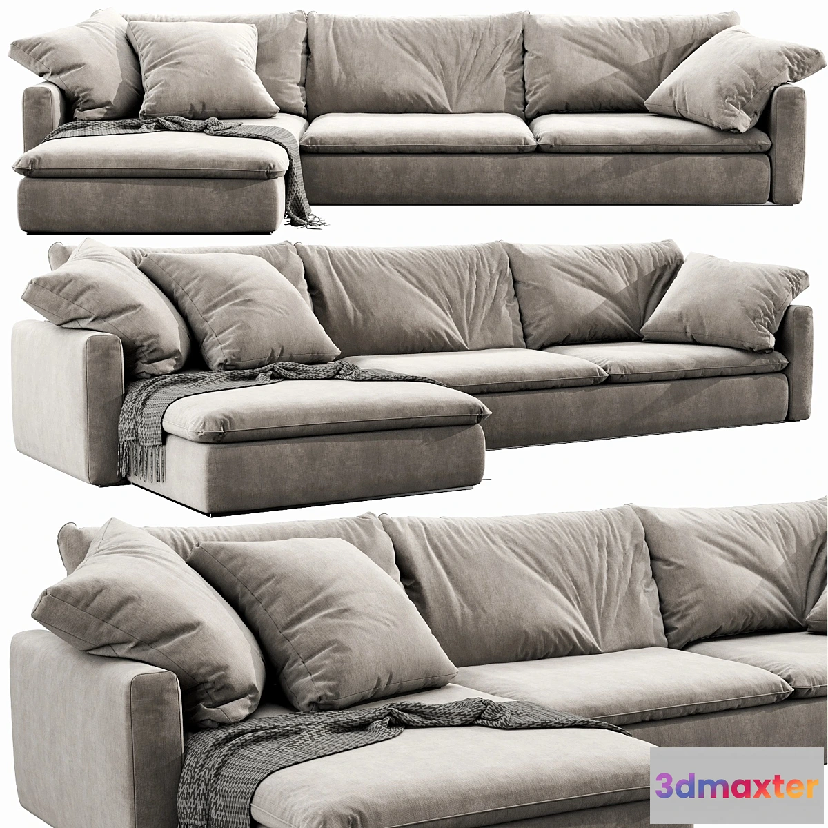 1295585 - Indera Weeknd Chaise Lounge 3D Max