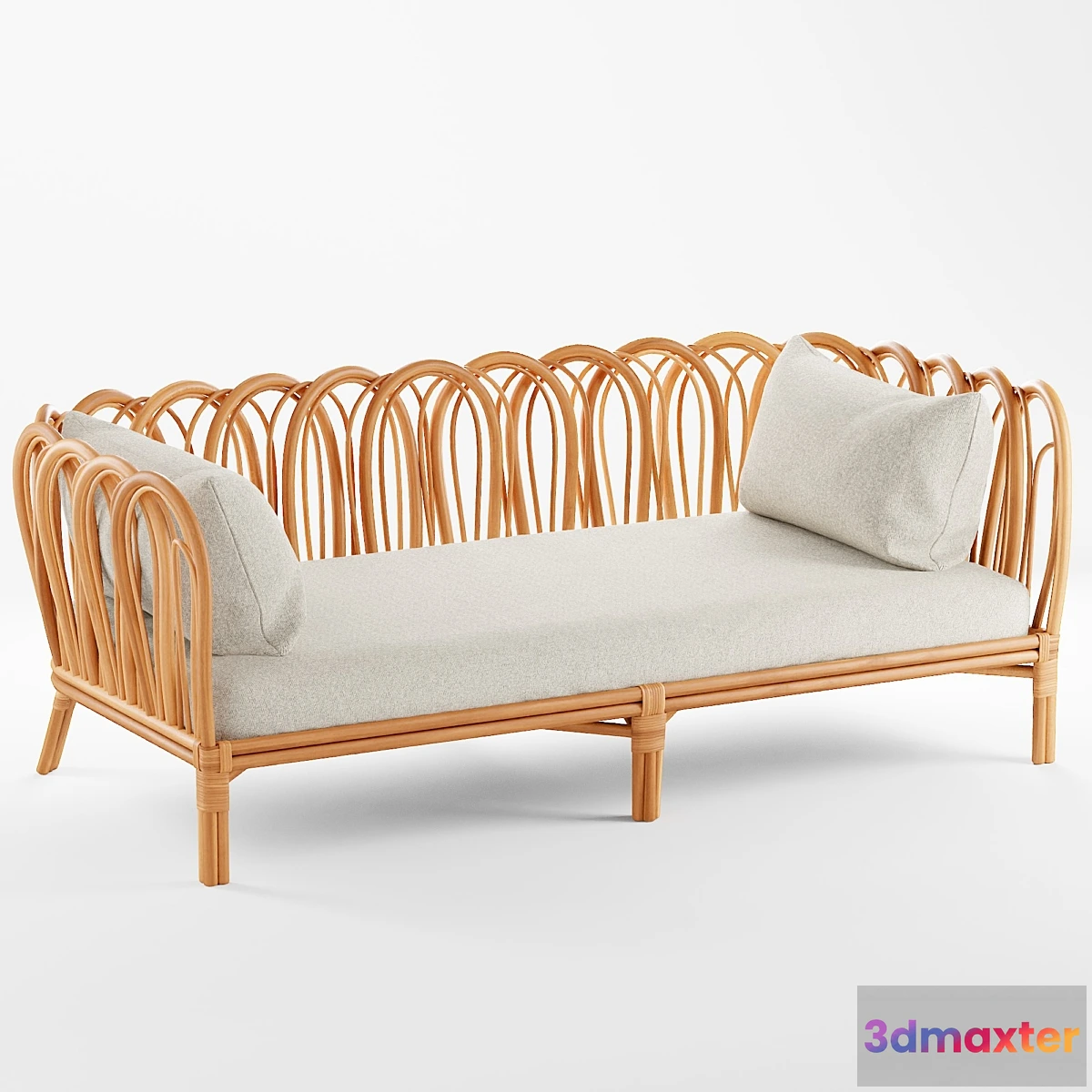 1296324 - Melody rattan daybed 3D Max