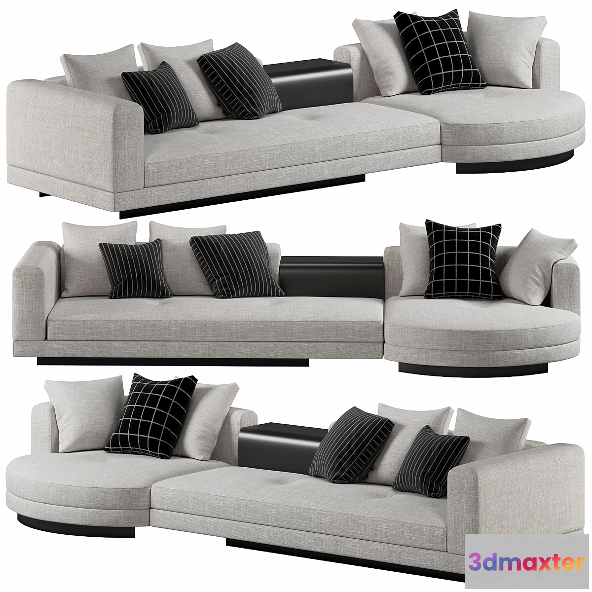 1296449 - Minotti Connery Sofa 3D Max