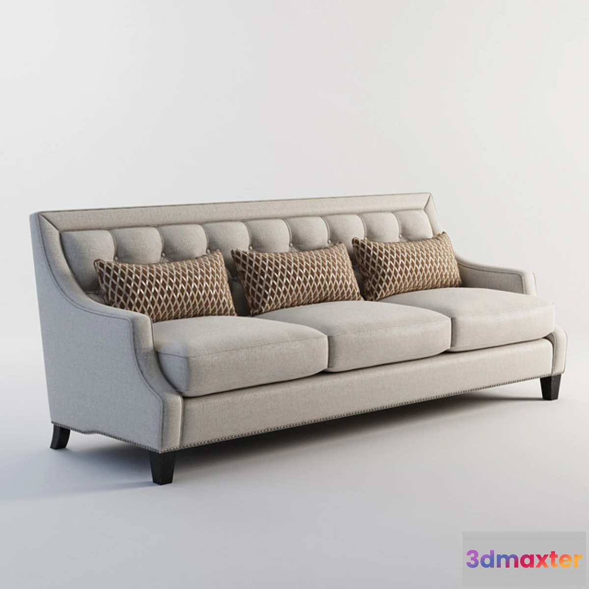 1296529 - GRAMERCY HOME - GLAM SOFA 101.035 3D Max