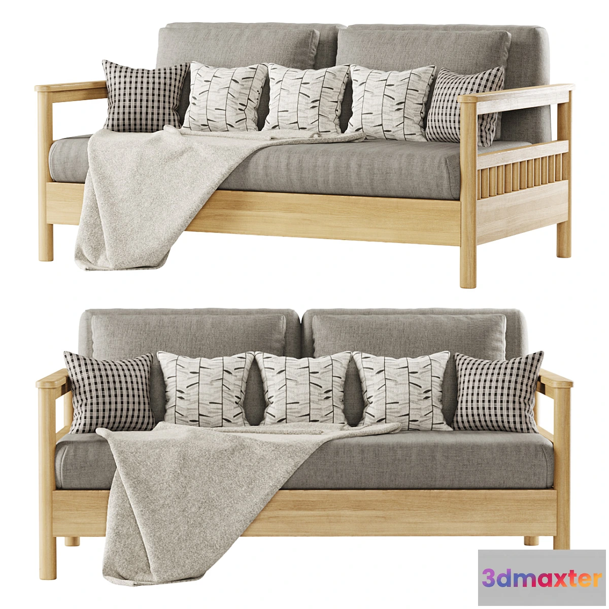 1296552 - Tribeca outdoor sofa _ Double garden sofa 3D Max