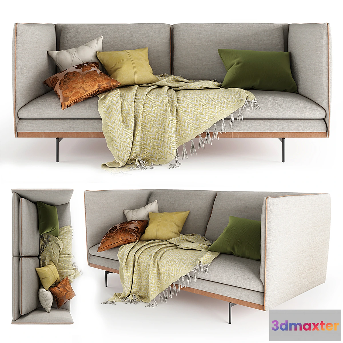 1297756 - BoConcept Nantes Sofa 3D Max