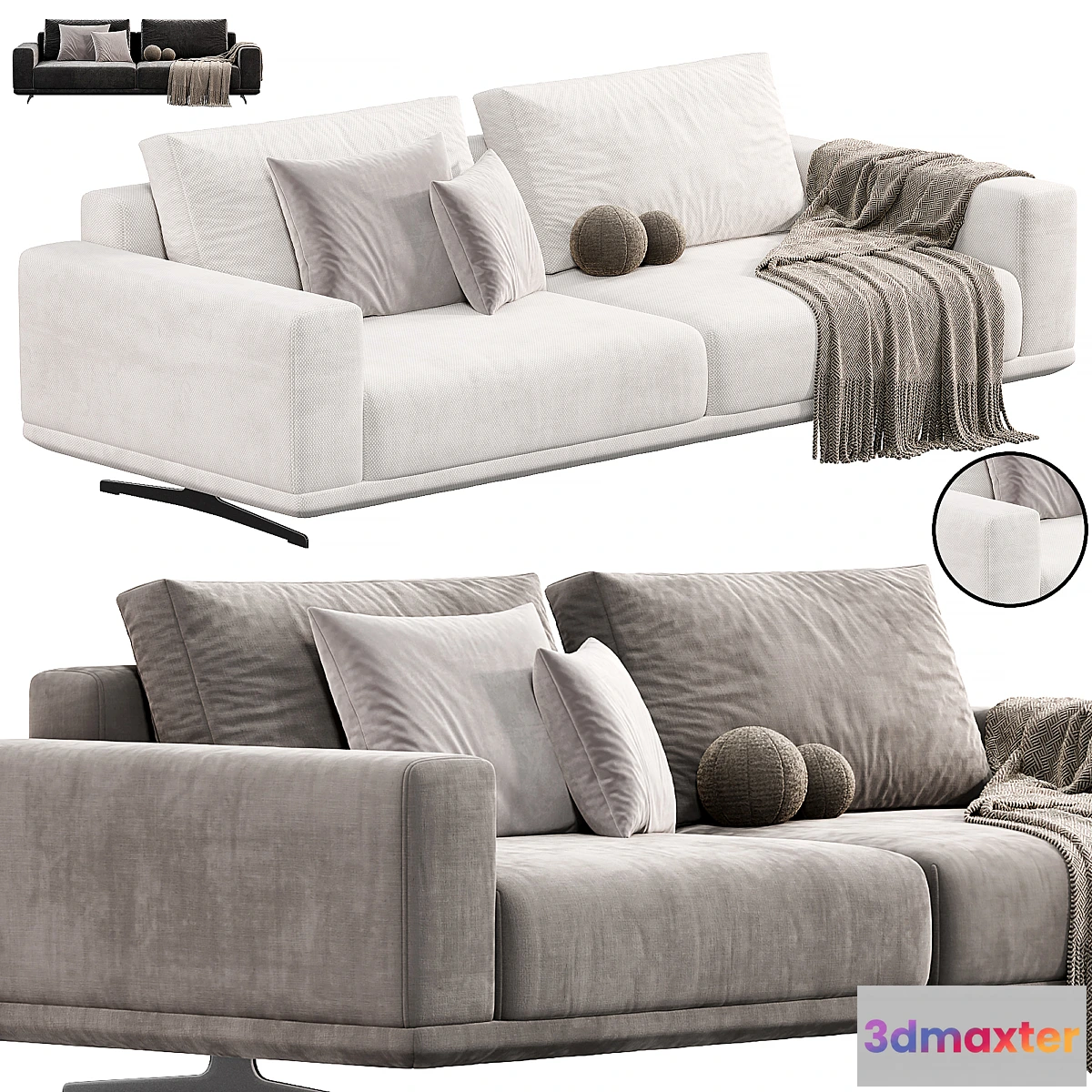 1298145 - Zillis Sofa by skdesign sofas 3D Max