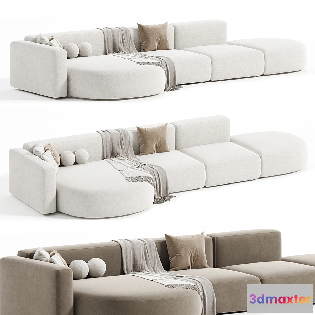 1298719 - Belt modular Sofa - No.2 3D Max