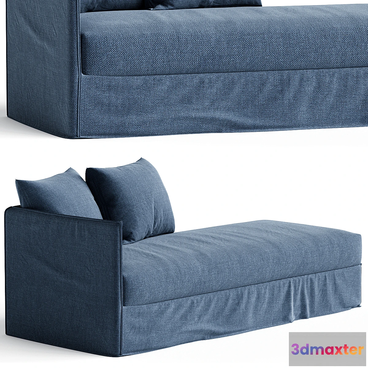 1298826 - Meridiani FOX MERIDIENNE SOFA BED 3D Max