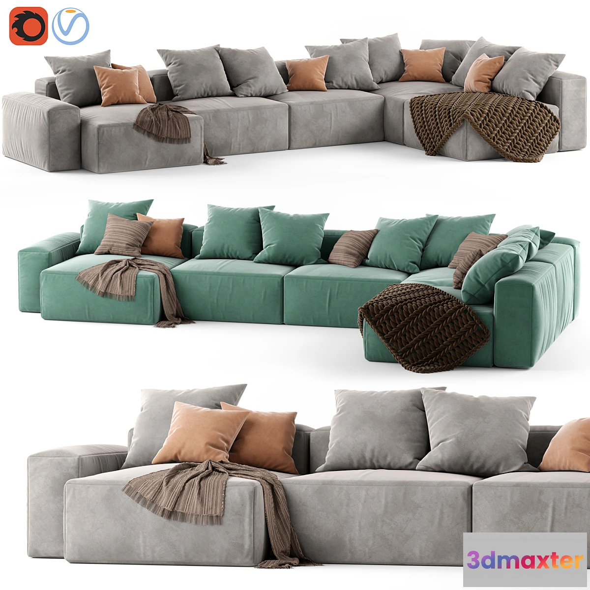 1299236 - Sofa Marelli Gary 3D Max